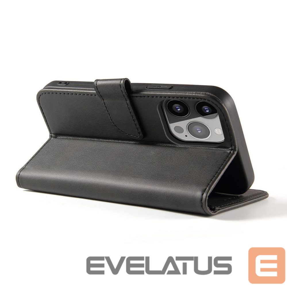 Чехол на заднюю панель Hurtel Magnet Case cover for TCL 20 Pro 5G flip cover wallet stand black