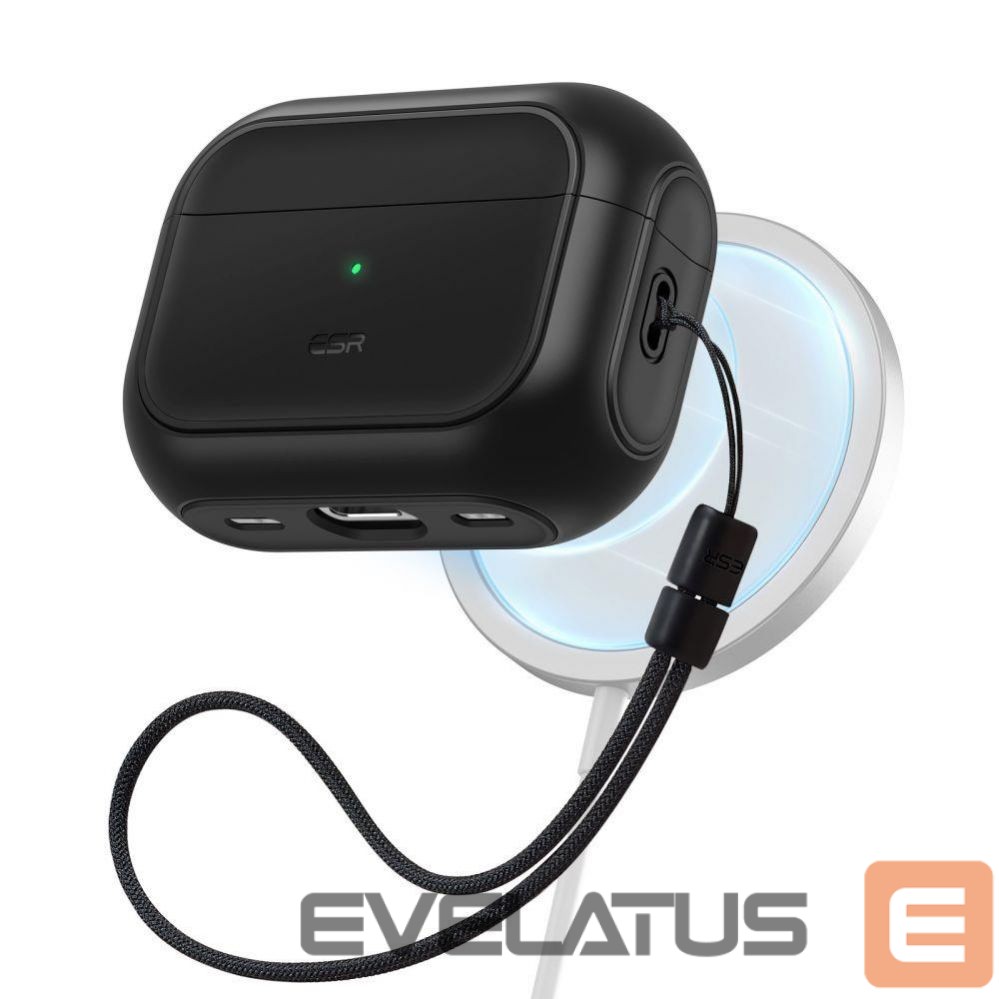 Чехол на заднюю панель ESR ESR Orbit Halolock with MagSafe for Apple AirPods Pro 1 / 2 - black
