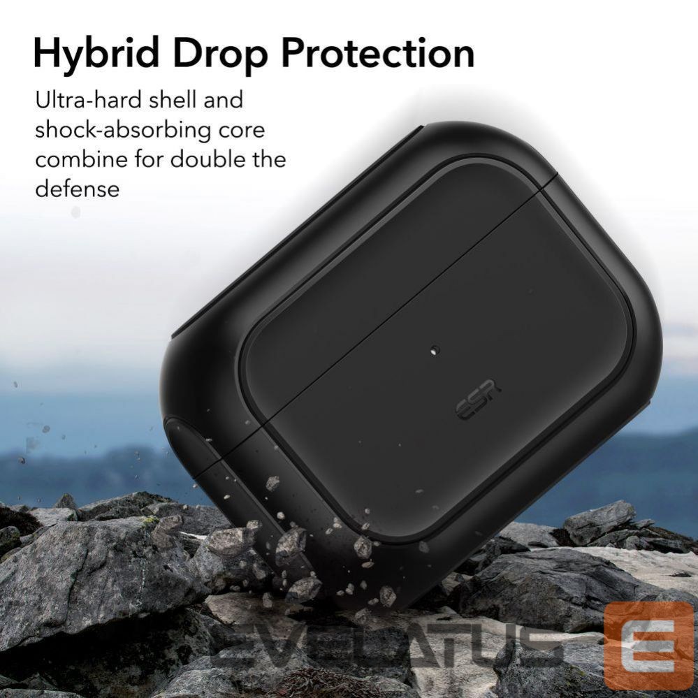 Чехол на заднюю панель ESR ESR Orbit Halolock with MagSafe for Apple AirPods Pro 1 / 2 - black