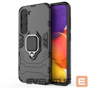Чехол на заднюю панель Hurtel - Ring Armor case for Samsung Galaxy S23 armored cover magnetic holder ring black 