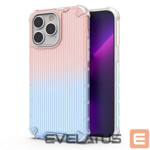 Чехол на заднюю панель Hurtel  Ombre Protect Case for iPhone 13 Pro armored cover pink and blue 