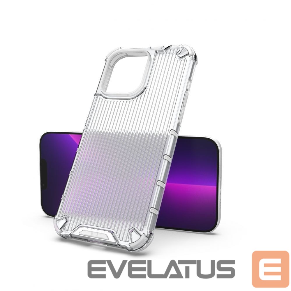 Чехол на заднюю панель Hurtel Ombre Protect Case for iPhone 13 Pro Max pink and blue armored case