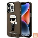 Чехол на заднюю панель Karl Lagerfeld  Karl Lagerfeld Ikonik Karl case for iPhone 14 Pro Max - black 