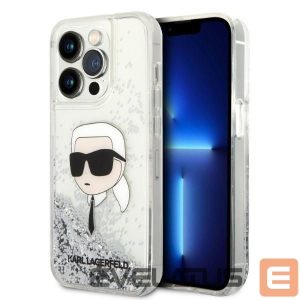 Чехол на заднюю панель Karl Lagerfeld  Silver 