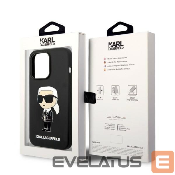 Чехол на заднюю панель Karl Lagerfeld Black