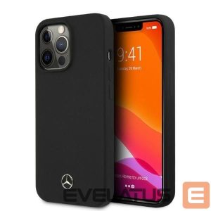Чехол на заднюю панель Mercedes-Benz  Mercedes Silicone Line MagSafe case for iPhone 13 Pro / iPhone 13 - black 