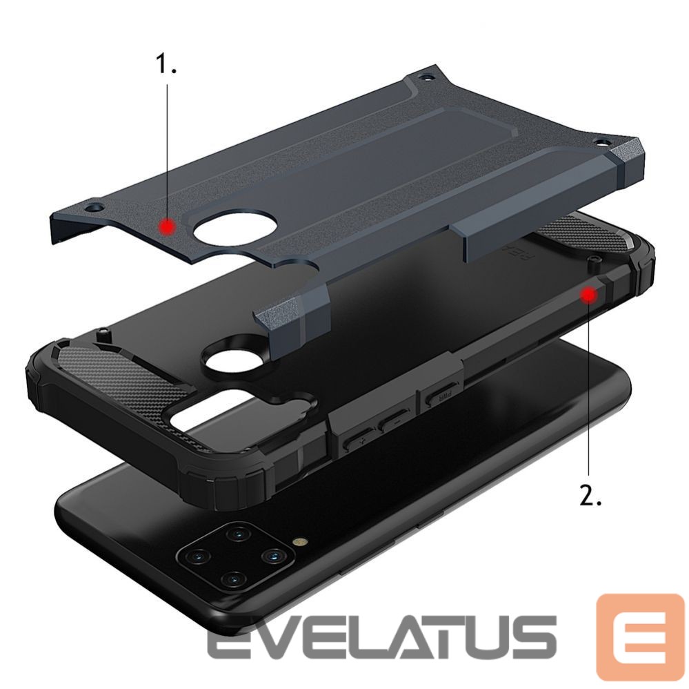 Чехол на заднюю панель Hurtel Hybrid Armor case for Realme 10 5G / Realme 9i 5G armored hybrid case black