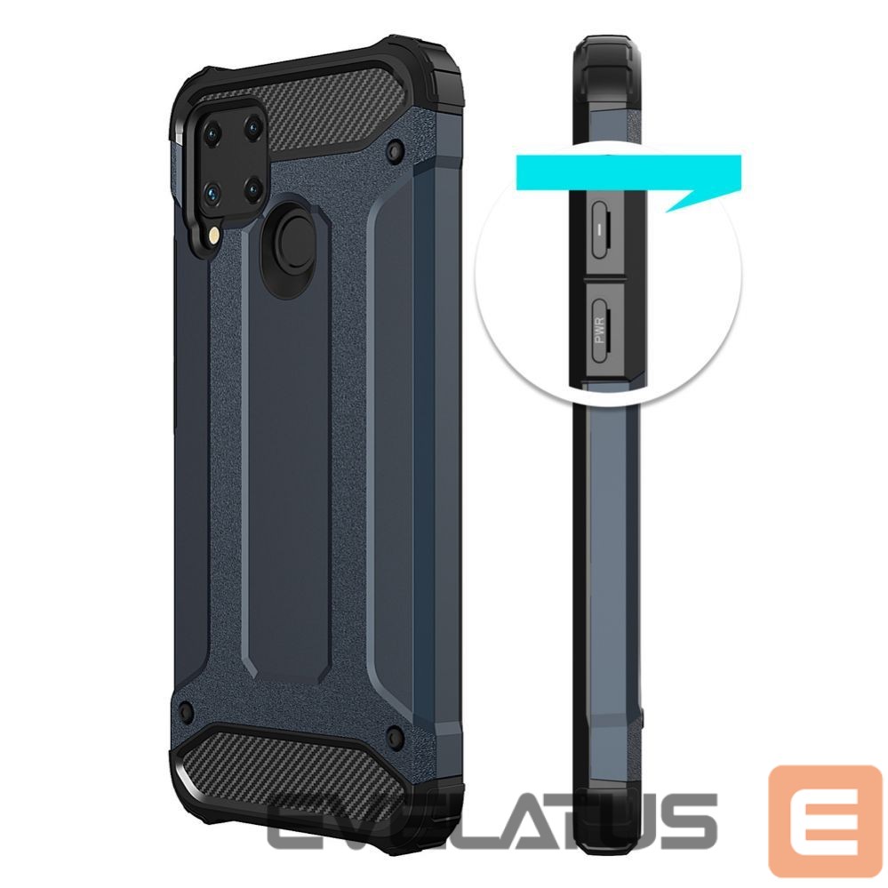 Чехол на заднюю панель Hurtel Hybrid Armor case for Realme 10 5G / Realme 9i 5G armored hybrid case black