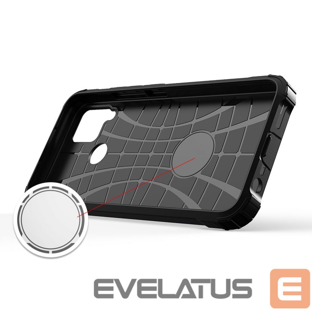 Чехол на заднюю панель Hurtel Hybrid Armor case for Realme 10 5G / Realme 9i 5G armored hybrid case black