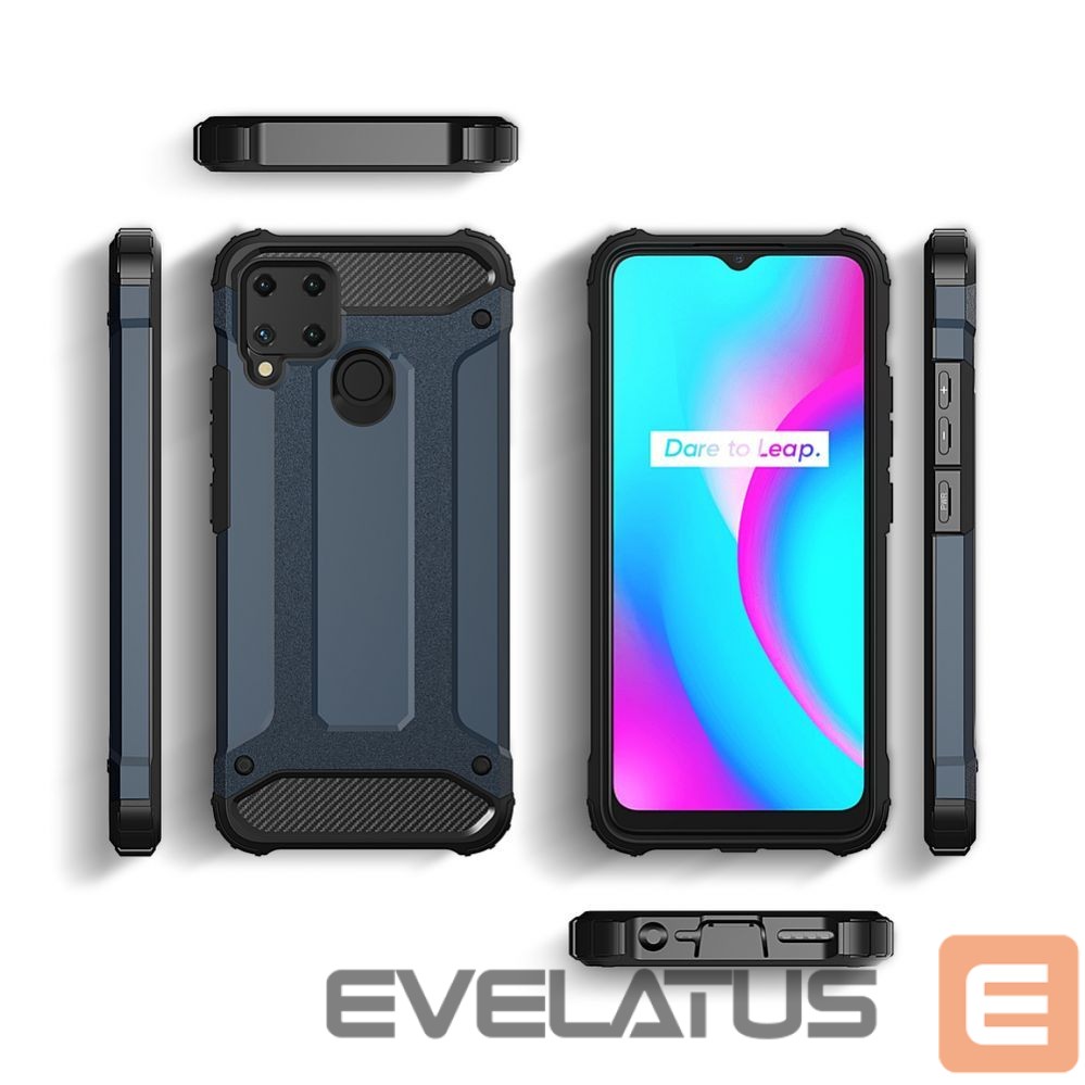 Чехол на заднюю панель Hurtel Hybrid Armor case for Realme 10 5G / Realme 9i 5G armored hybrid case black