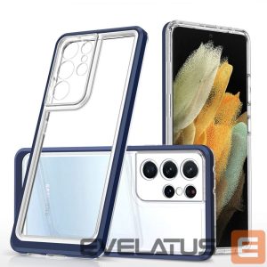 Чехол на заднюю панель Hurtel  Blue || Transparent 