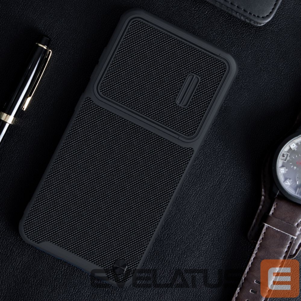 Чехол на заднюю панель Nillkin Nillkin Textured S Case for Samsung Galaxy S23, armored cover with camera cover, black
