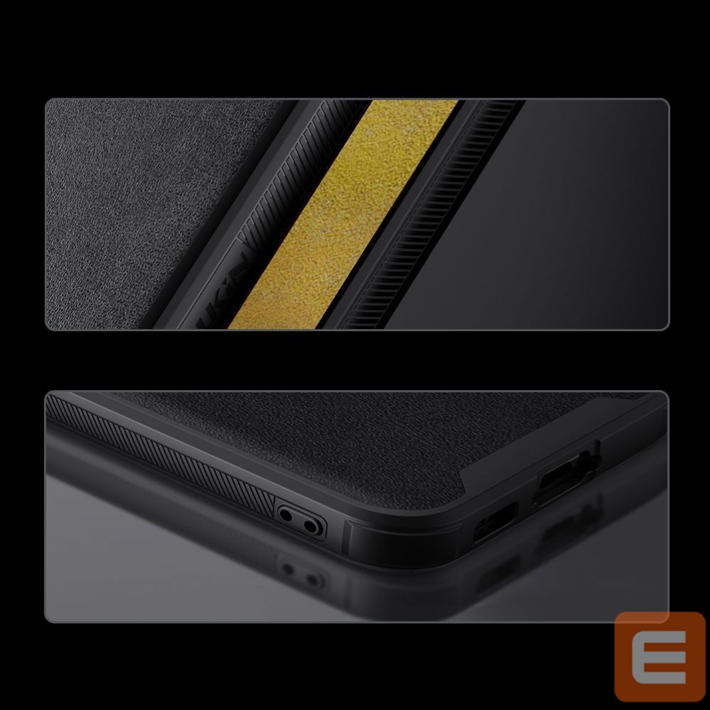 Чехол на заднюю панель Nillkin Nillkin CamShield Leather S Case for Samsung Galaxy S23+ cover with camera cover black