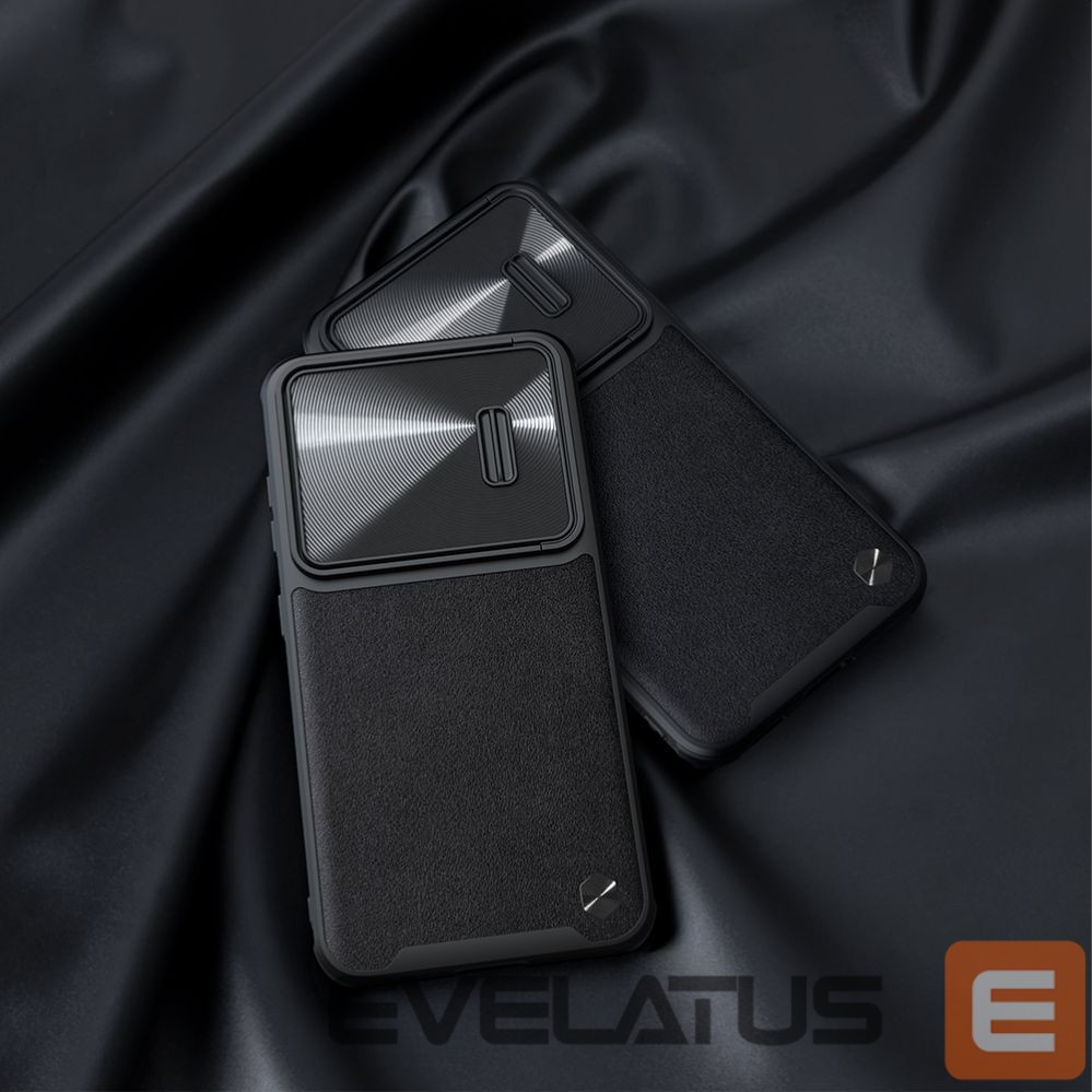 Чехол на заднюю панель Nillkin Nillkin CamShield Leather S Case for Samsung Galaxy S23+ cover with camera cover black