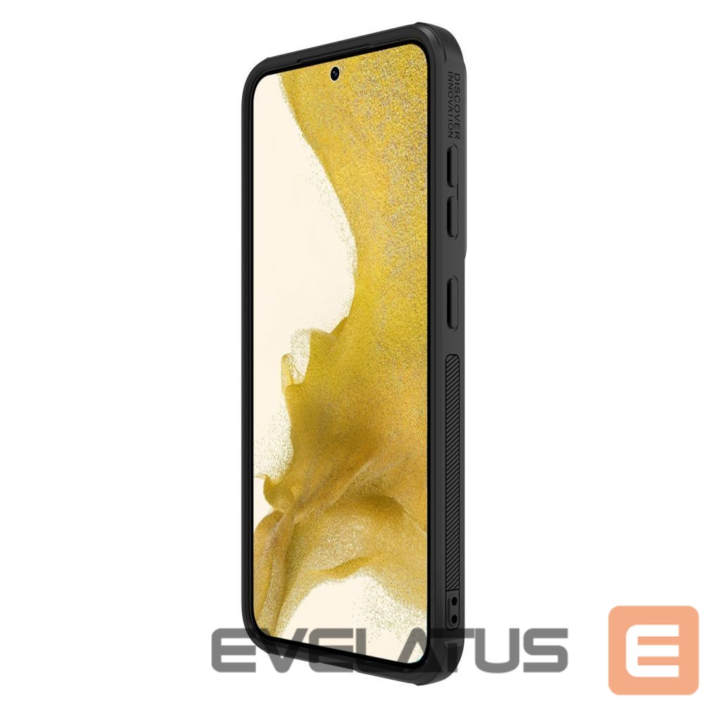 Чехол на заднюю панель Nillkin Nillkin Synthetic Fiber S Case for Samsung Galaxy S23, camera cover, black