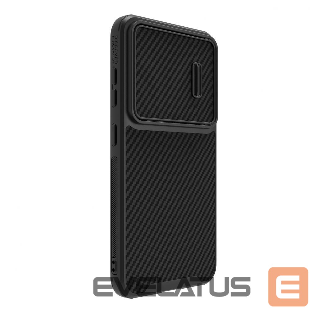 Чехол на заднюю панель Nillkin Nillkin Synthetic Fiber S Case for Samsung Galaxy S23+, camera cover, black
