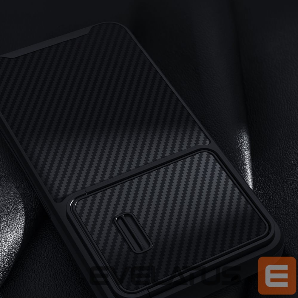 Чехол на заднюю панель Nillkin Nillkin Synthetic Fiber S Case for Samsung Galaxy S23+, camera cover, black