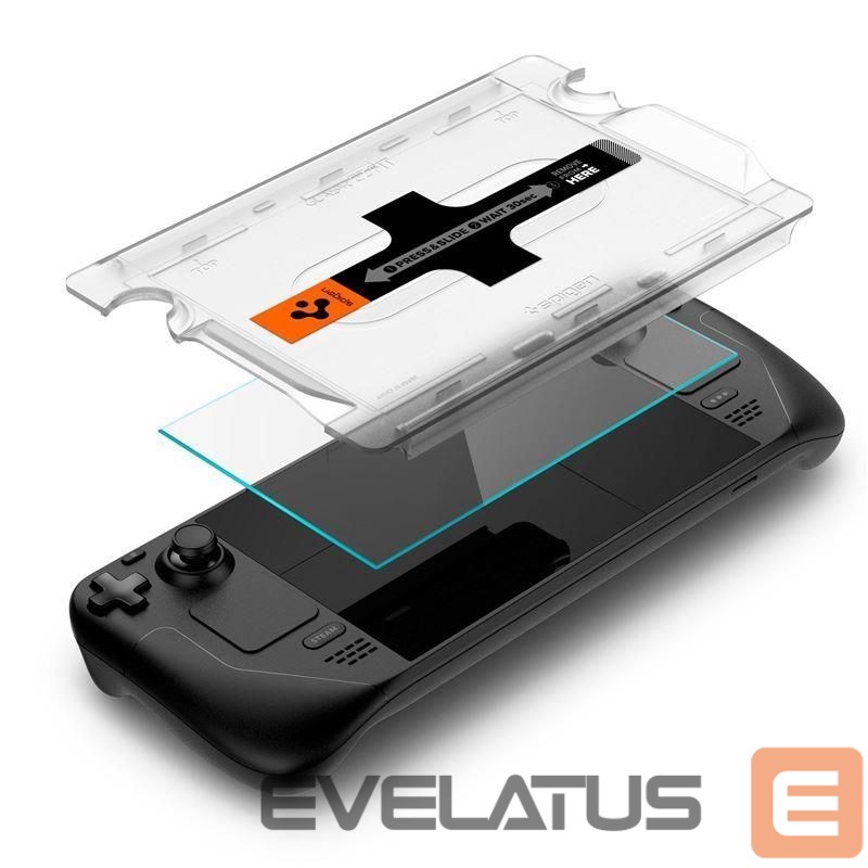 Защитное стекло Spigen Spigen Glas.tR EZ Fit Tempered Glass for Steam Deck