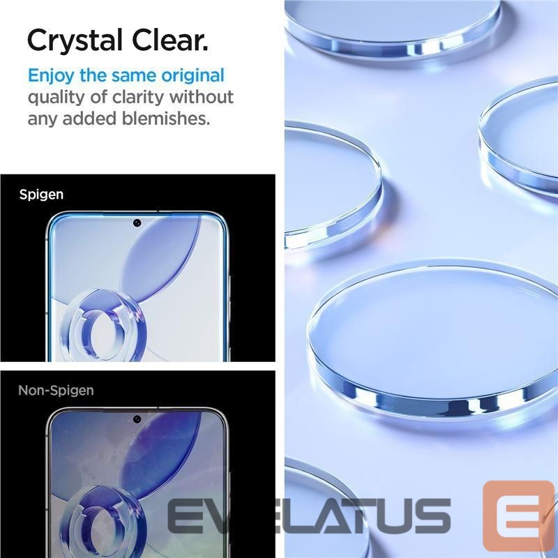 Защитное стекло Spigen Spigen Glas.tR EZ Fit Tempered Glass for Samsung Galaxy S23 - 2 pcs.