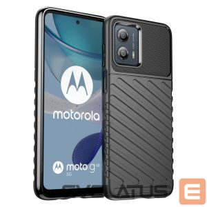 Чехол на заднюю панель Hurtel  Thunder Case case for Motorola Moto G53 silicone armor case black 