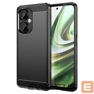 Чехол на заднюю панель Hurtel  Carbon Case case for OnePlus Nord CE 3 flexible silicone carbon cover black 