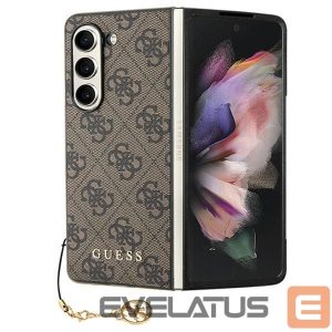Чехол на заднюю панель Guess  Guess GUHCZFD5GF4GBR F946 Z Fold5 brown/brown hardcase 4G Charms Collection
