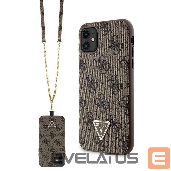 Чехол на заднюю панель Guess Brown