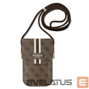 Чехол на заднюю панель Guess  Guess GUOWBP4RPSW handbag - brown 4G Stripes 