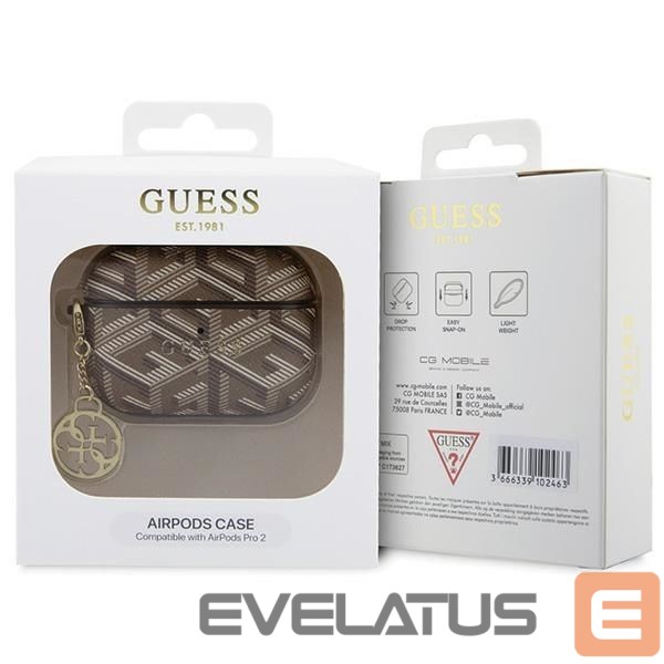Чехол на заднюю панель Guess Brown