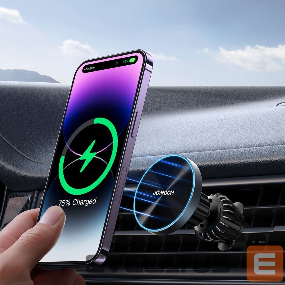 Кабель Joyroom Joyroom Magnetic Car Holder Wireless Charger 15W for Air Vent Black (JR-ZS240 Pro)