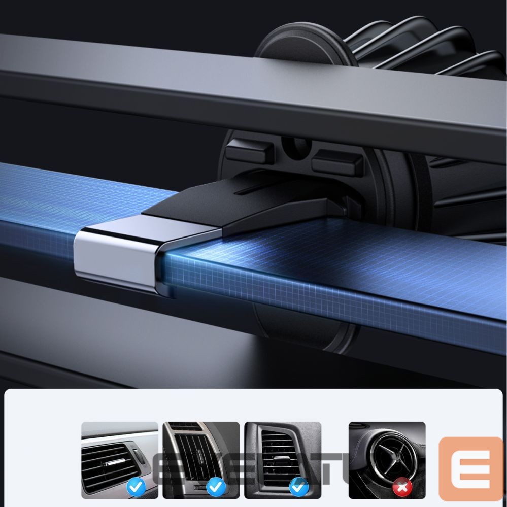 Кабель Joyroom Joyroom Magnetic Car Holder Wireless Charger 15W for Air Vent Black (JR-ZS240 Pro)
