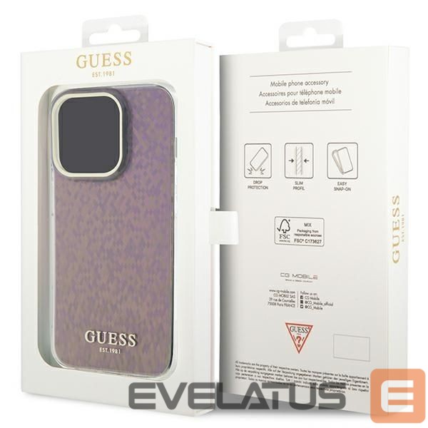 Чехол на заднюю панель Guess Pink