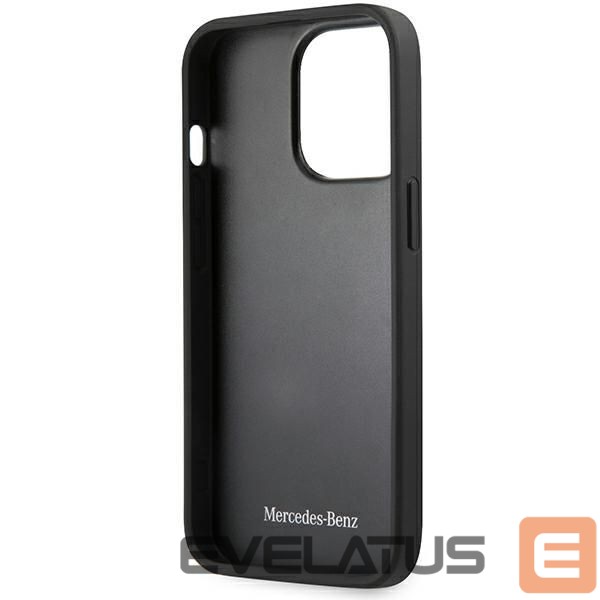 Чехол на заднюю панель Mercedes-Benz Mercedes MEHCP15XARMBK iPhone 15 Pro Max 6.7" black/black hardcase Leather Urban