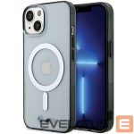 Чехол на заднюю панель BMW  BMW Silver Ring MagSafe iPhone 15 Case - Clear 