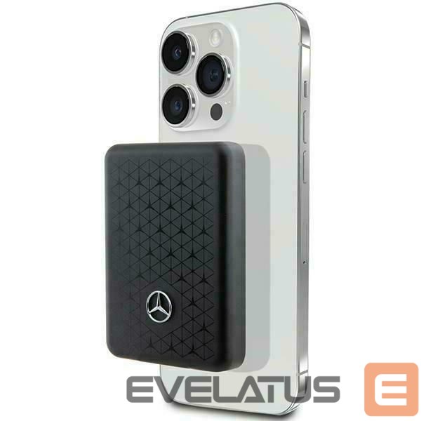 Другой аксессуар для телефона Mercedes-Benz Powerbank Mercedes Stars Pattern MagSafe 5W 3000mAh - black