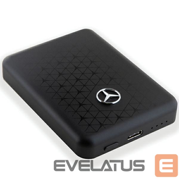 Другой аксессуар для телефона Mercedes-Benz Powerbank Mercedes Stars Pattern MagSafe 5W 3000mAh - black