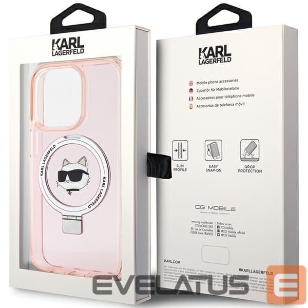 Чехол на заднюю панель Karl Lagerfeld Pink