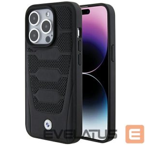 Чехол на заднюю панель BMW  BMW Leather Seats Pattern case for iPhone 15 Pro Max - black 