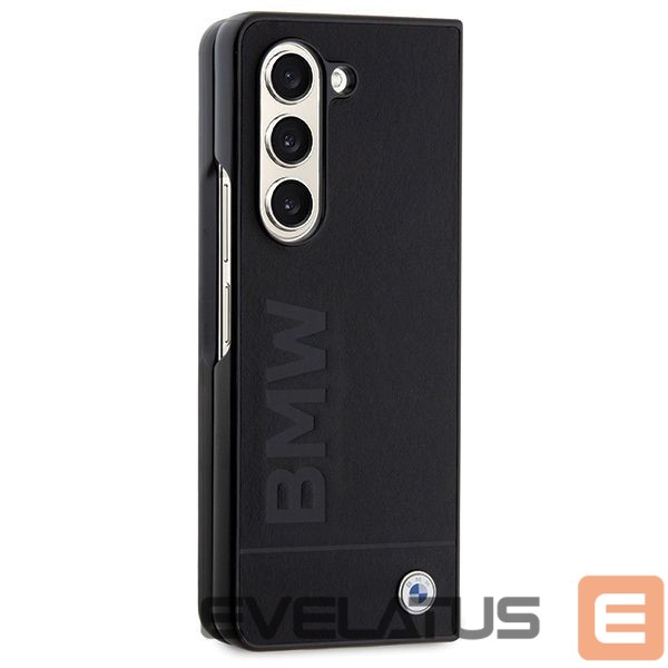 Чехол на заднюю панель BMW BMW Signature Logo Imprint case for Samsung Galaxy Z Fold 5 - black