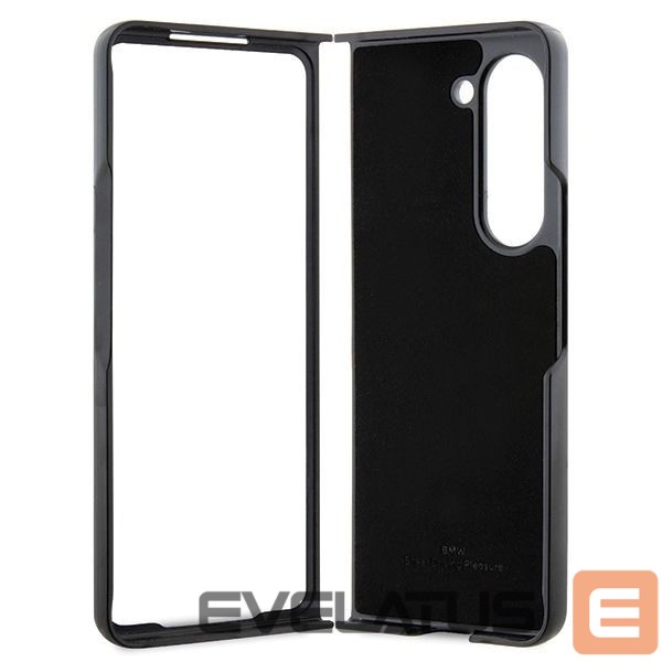 Чехол на заднюю панель BMW BMW Signature Logo Imprint case for Samsung Galaxy Z Fold 5 - black