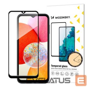 Защитное стекло Wozinsky - Wozinsky Full Glue Tempered Glass with Black Frame for Samsung A15 / A15 5G 