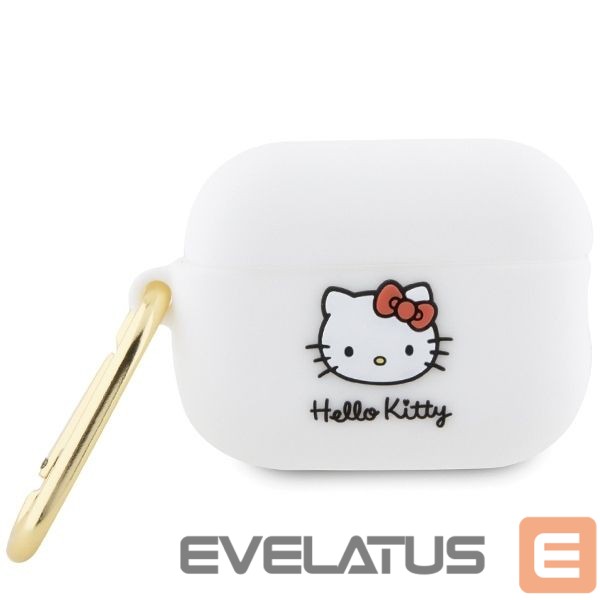 Другой аксессуар для телефона Hello Kitty Hello Kitty Silicone 3D Kitty Head case for AirPods Pro 2 (2022/2023) - white