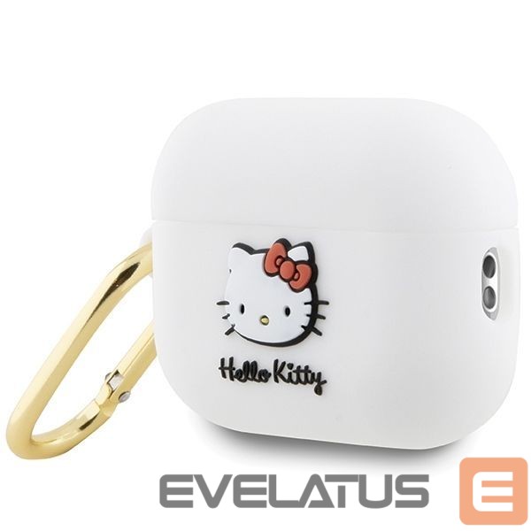 Другой аксессуар для телефона Hello Kitty Hello Kitty Silicone 3D Kitty Head case for AirPods Pro 2 (2022/2023) - white
