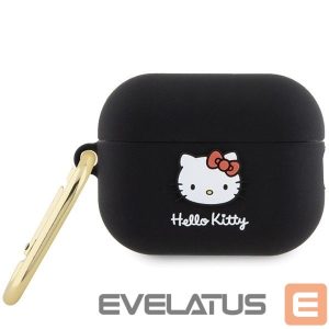 Другой аксессуар для телефона Hello Kitty  Hello Kitty Silicone 3D Kitty Head Case for AirPods Pro 2 (2022/2023) - Black 