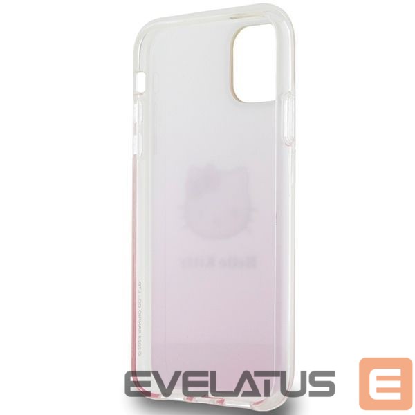 Чехол на заднюю панель Hello Kitty Hello Kitty IML Gradient Electrop Kitty Head Case for iPhone 11 / Xr - Pink