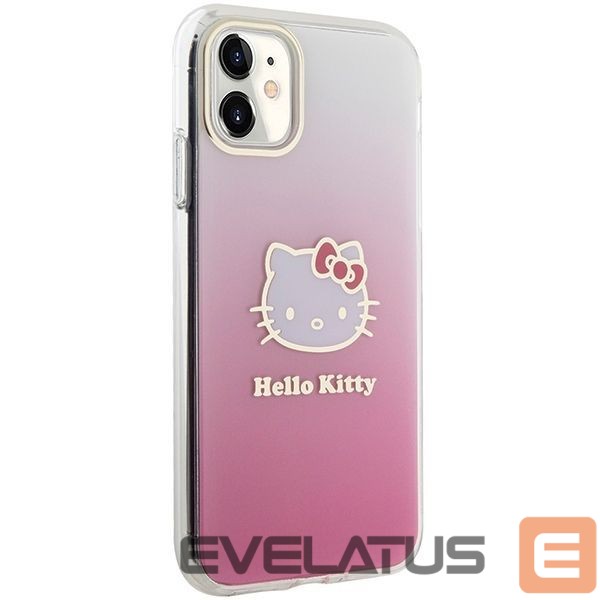 Чехол на заднюю панель Hello Kitty Hello Kitty IML Gradient Electrop Kitty Head Case for iPhone 11 / Xr - Pink