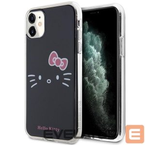 Чехол на заднюю панель Hello Kitty  Hello Kitty IML Kitty Face case for iPhone 11 / Xr - black 