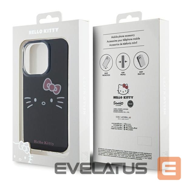 Чехол на заднюю панель Hello Kitty Hello Kitty IML Kitty Face case for iPhone 14 Pro Max - black