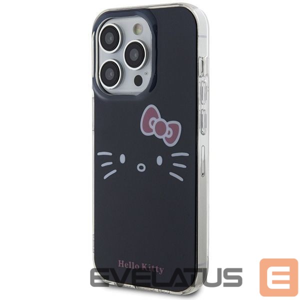 Чехол на заднюю панель Hello Kitty Hello Kitty IML Kitty Face case for iPhone 15 Pro - black