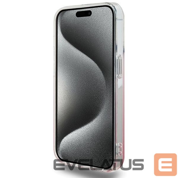 Чехол на заднюю панель Hello Kitty Hello Kitty IML Gradient Electrop Kitty Head case for iPhone 15 Pro Max - pink